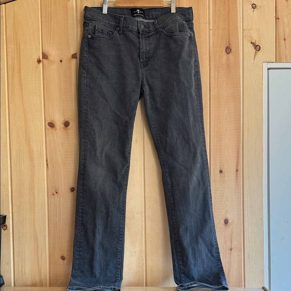 7FAM 7 for All Mankind Lux Performance Dark Slimmy Jeans